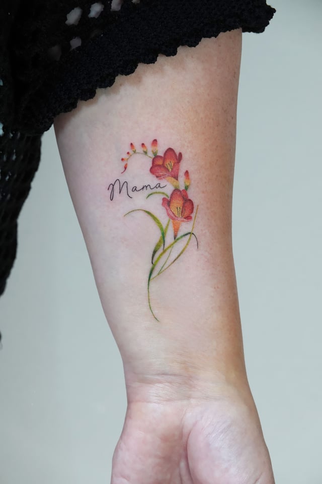 Fresia tattoo
